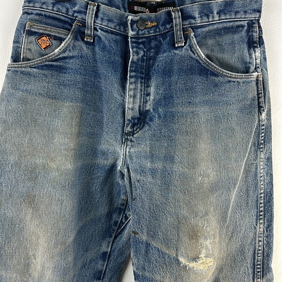 Wrangler Flame Resistant Distressed Jeans - Picture 2 of 12